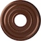 Ekena Millwork Valeriano Ceiling Medallion (Fits Canopies up to 6 1/4"), 12 1/8"OD x 3 5/8"ID x 3/4"P, Copper Penny CM12VACPS - alternate 1